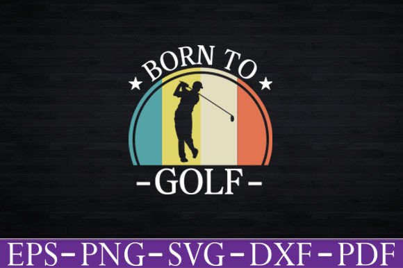 Born to Golf Retro Funny Golfer Review