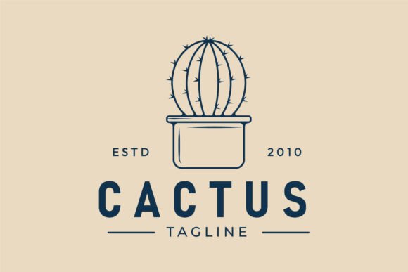 Cactus Line Art Logo: A Designer's Real-World Embroidery Review