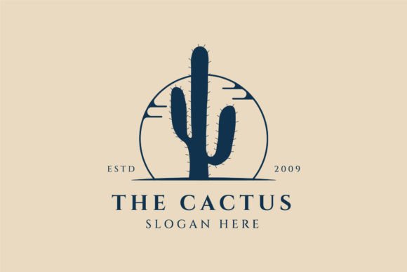 Cactus Vintage Logo, Icon and Symbol Review