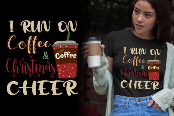 Coffee and Christmas Cheer Retro Tshirt Review