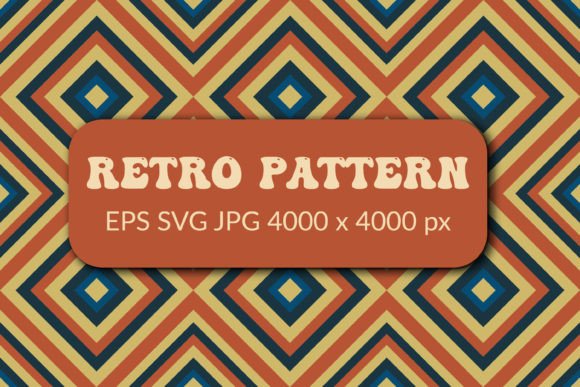 Geometrical Retro Pattern in 1950s: A Designer's Review