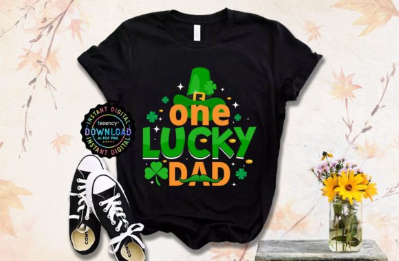 One Lucky Dad St Patrick s Day T-shirt Review