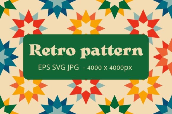 Real-World Review: Retro Pattern with Stars for Embroidery
