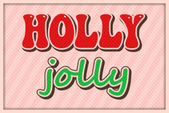 Retro Christmas Sign Sublimation Sticker