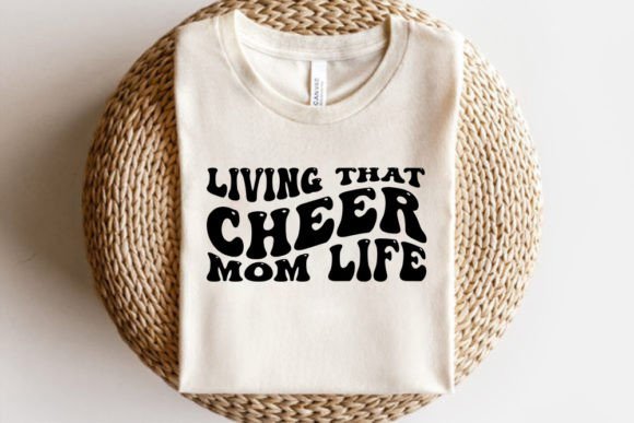 Retro Mom Life SVG Design, Living Tha
