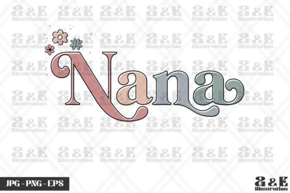 Retro Nana New Grandma Mothers Day Review